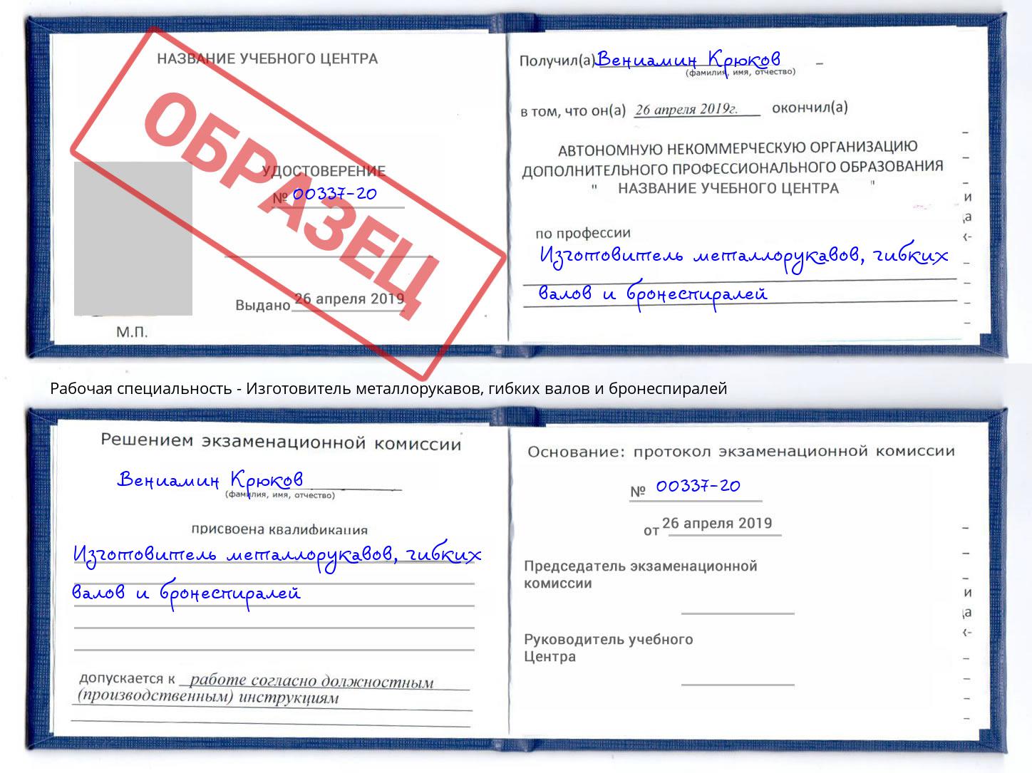 Изготовитель металлорукавов, гибких валов и бронеспиралей Канаш